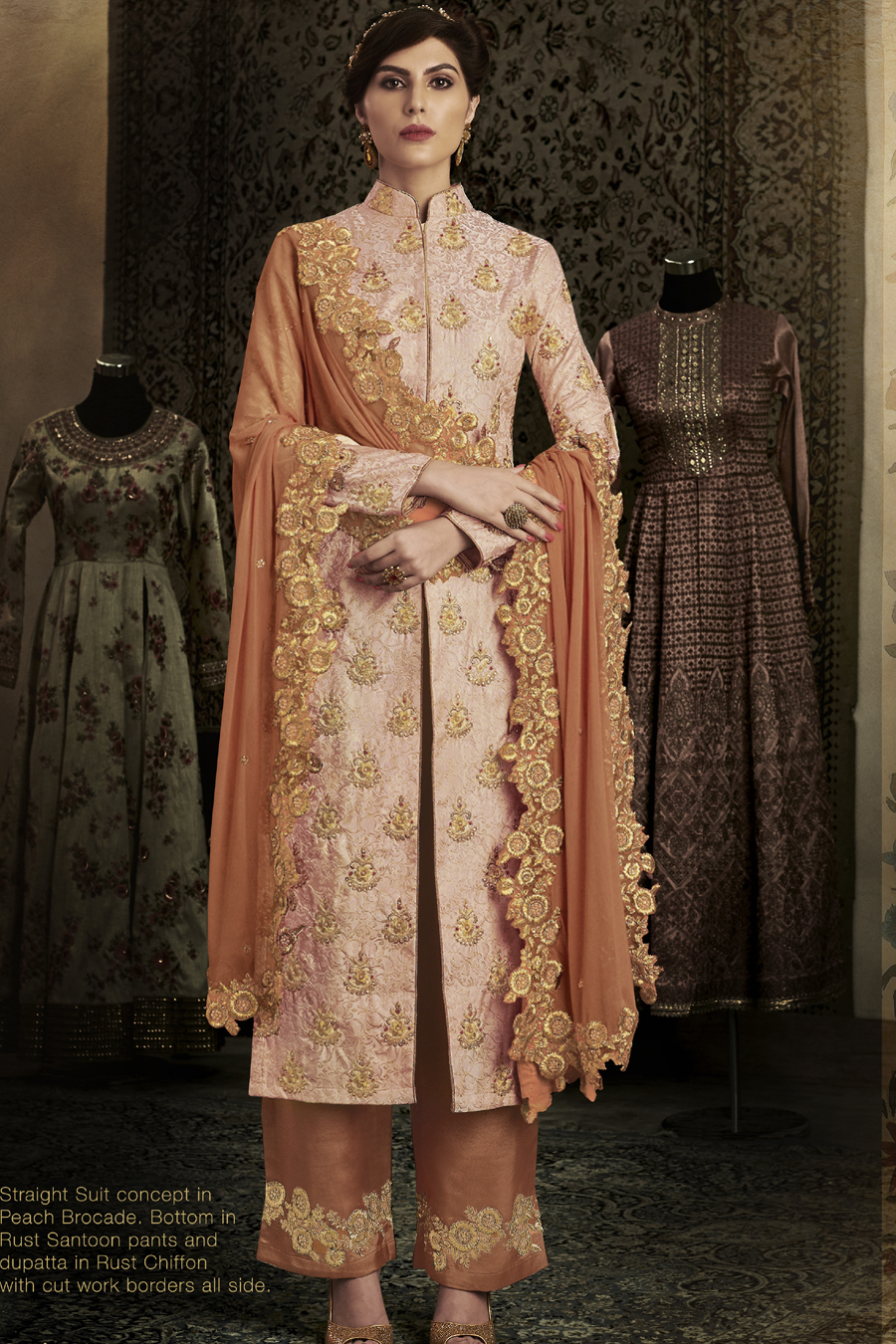 Latest brocade designer best sale suits